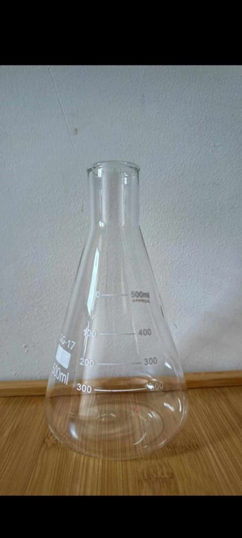 FIOLE ERLENMEYER GG17 - 500 ML Décoration