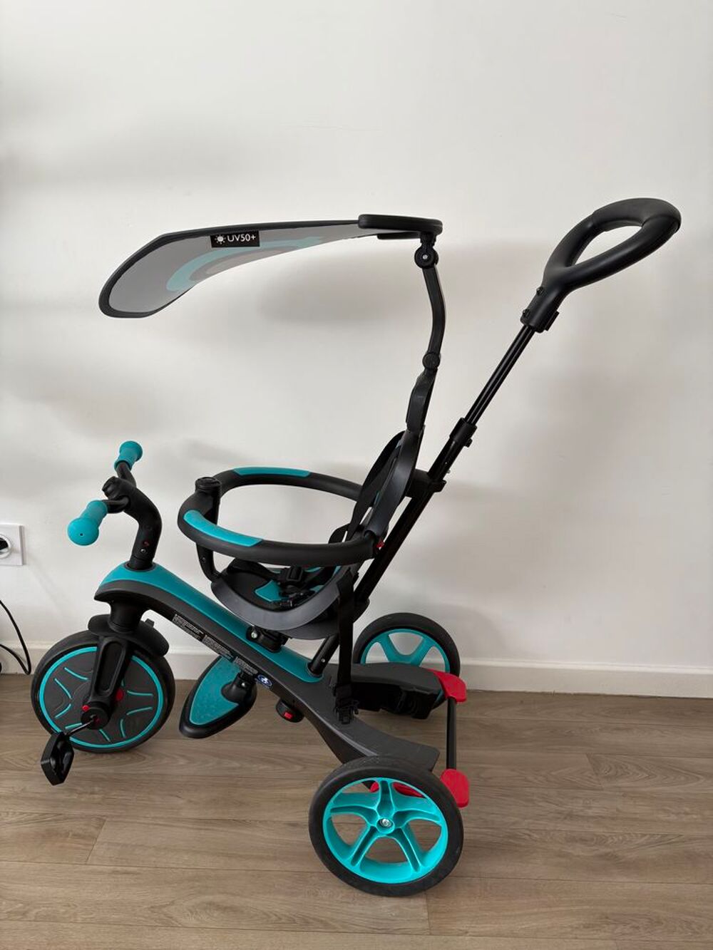 Poussette b&eacute;b&eacute; 3 roues Globber Puériculture