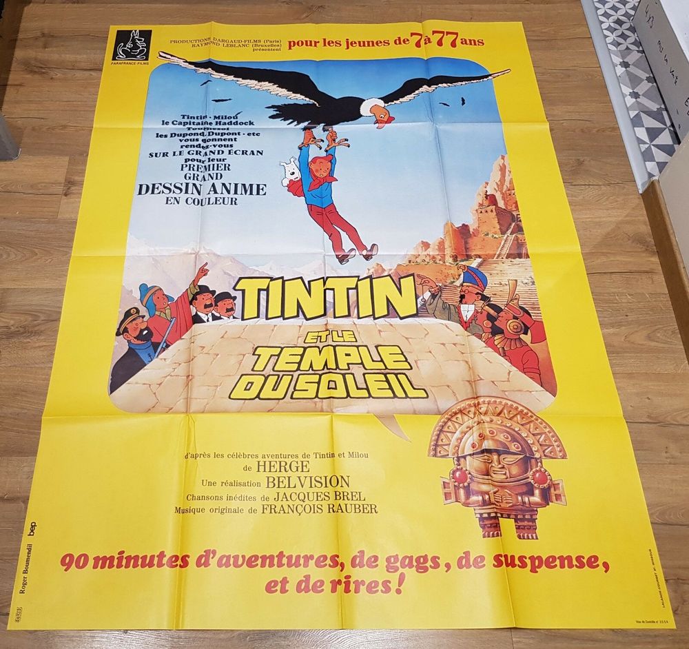 TINTIN et le Temple du Soleil 