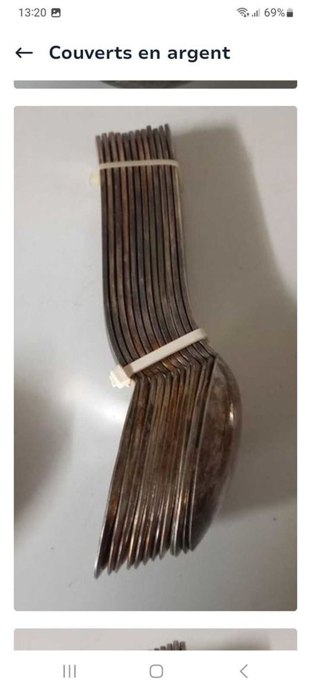 COUVERTS EN ARGENT Electroménager