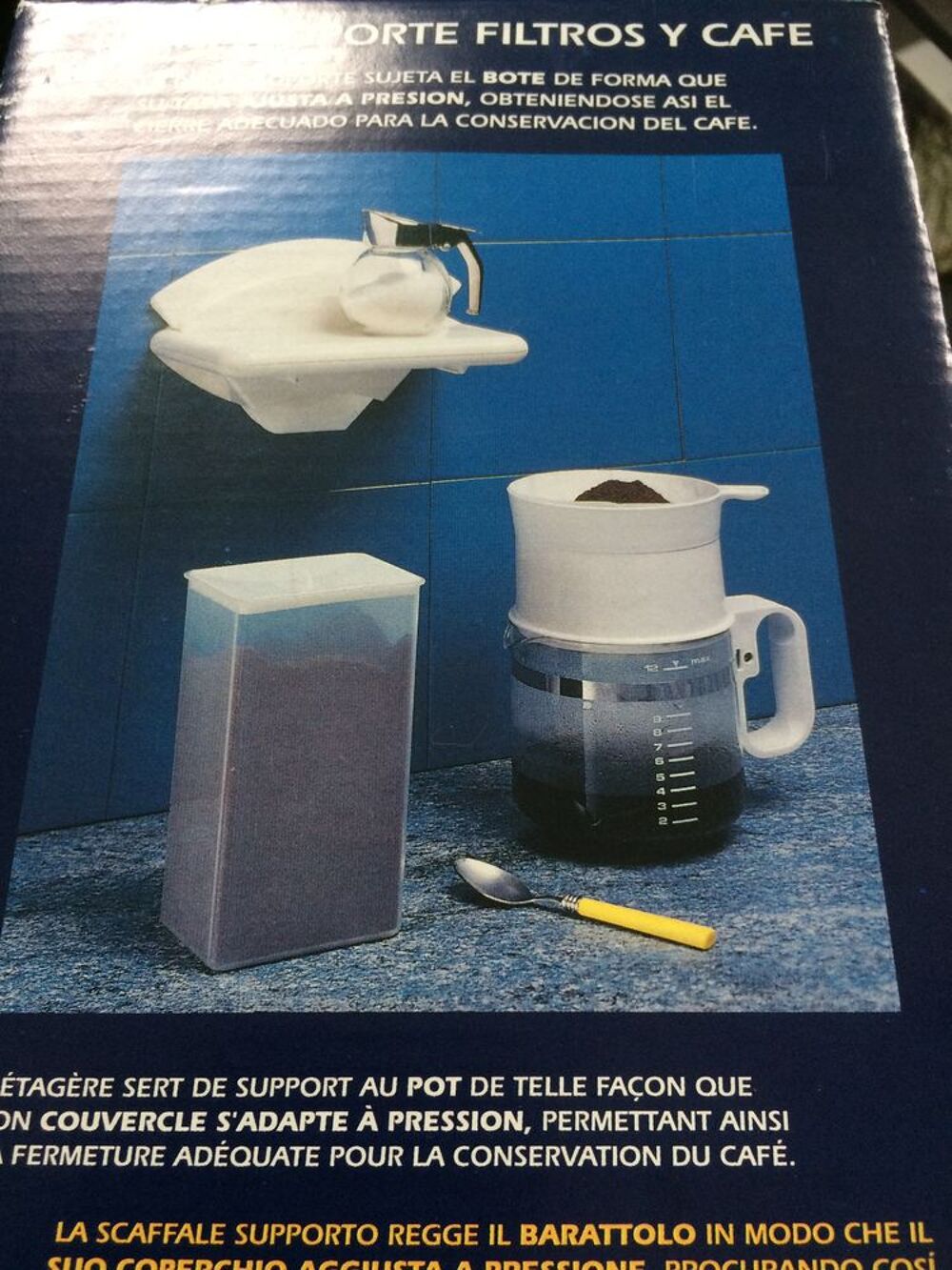 &Eacute;TAG&Egrave;RE DE SUPPORT FILTRES ET CAF&Eacute; 
Electroménager