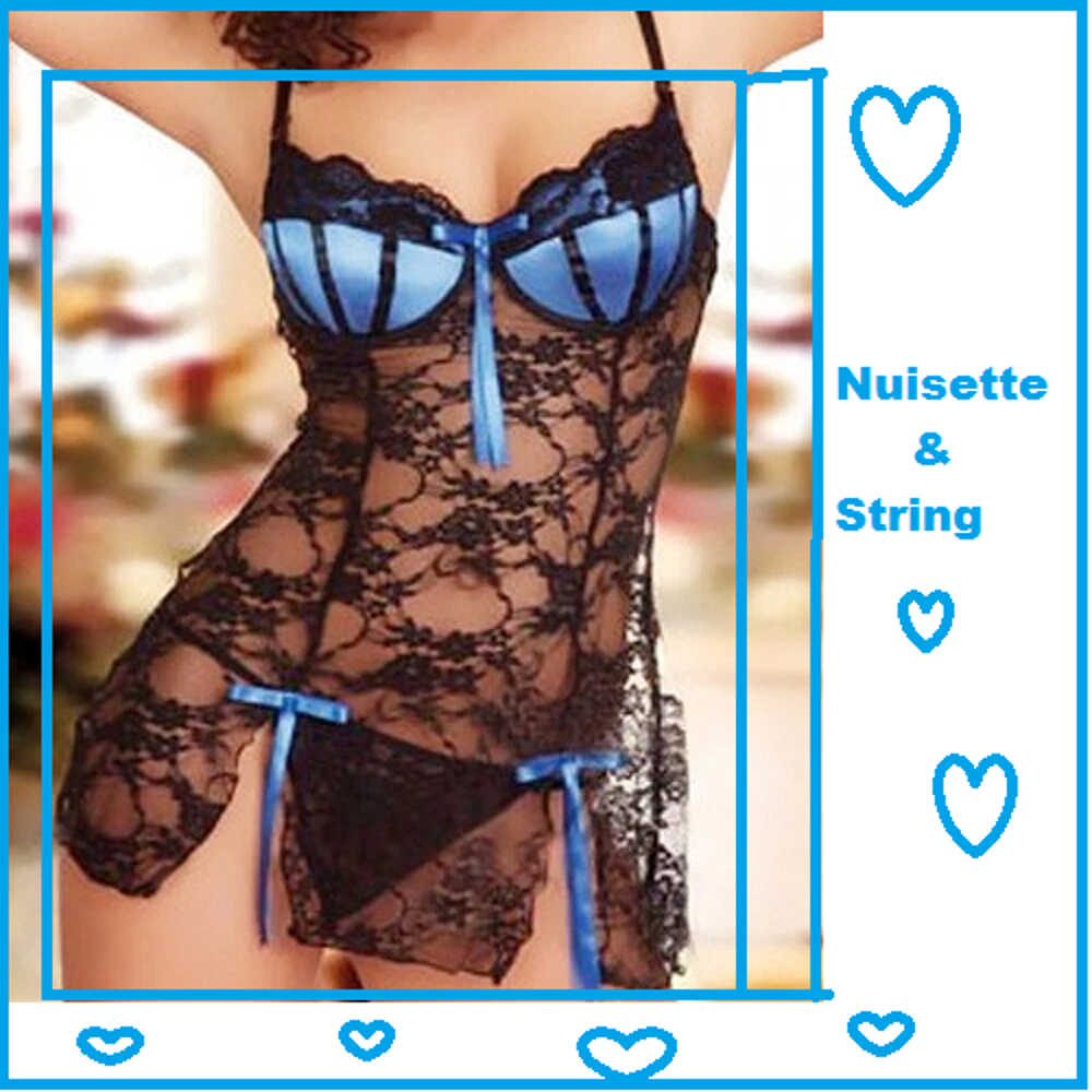 Ensemble nuisette &amp; string assorti Vêtements