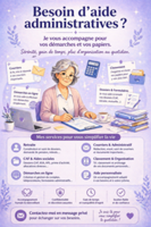   Aide pour vos papiers et votre administratif 