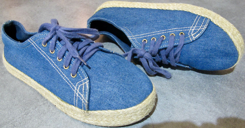 Chaussure femme en toile, taille 37 Chaussures