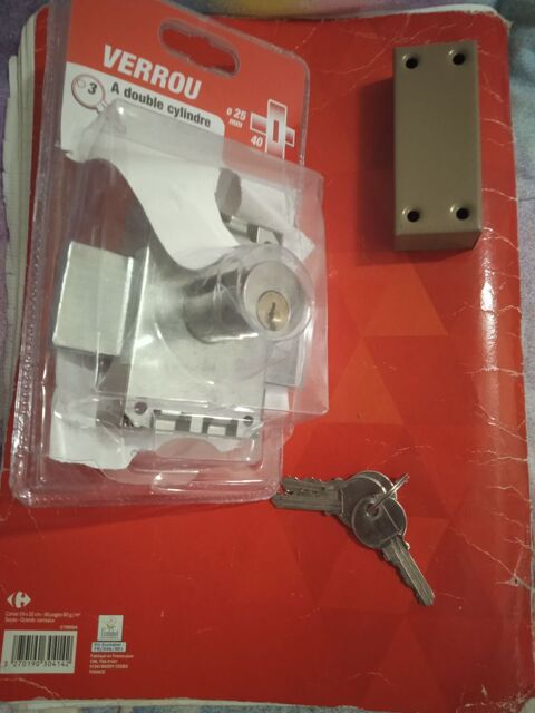JE CDE 1 VERROU A DOUBLE CYLINDRE 25mm / 40mm avec 3 Toulon 18 Toulon (83)