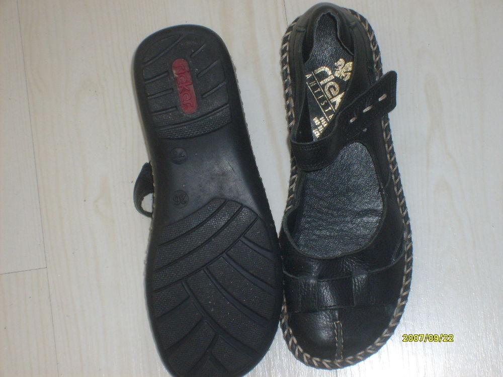 Sandales cuir Rieker Chaussures