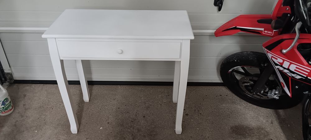 Coiffeuse bois blanc Meubles