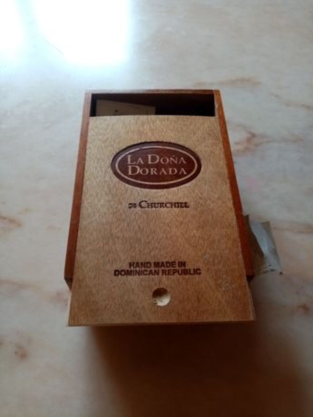 boite de cigares en bois 