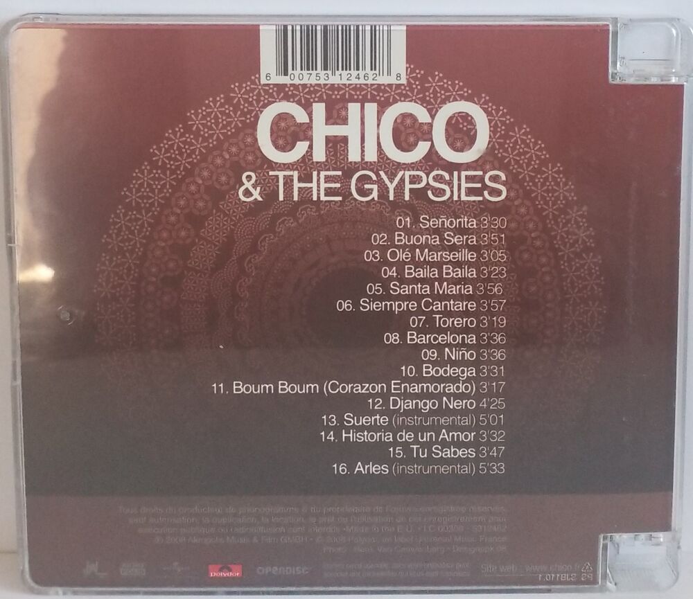 Chico &amp; The Gypsies Suerte CD et vinyles