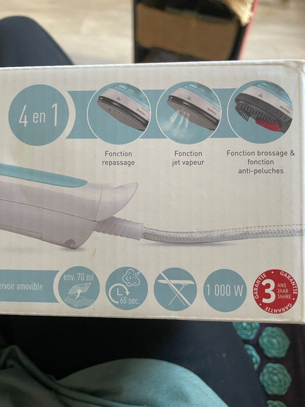 D&eacute;froisseur &agrave; main Silvercrest €" Tr&egrave;s bon &eacute;tat €" 12€&macr;€ - Pratique et efficace pour d&eacute;froisser sans fer &agrave; repasser ! Electroménager