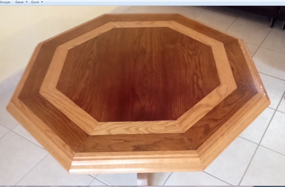 Table basse de salon ch&ecirc;ne Meubles