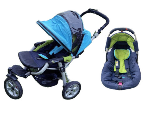 Duo Poussette sportive 3 roues et nacelle Jan� 150 Le Plessis-Robinson (92)