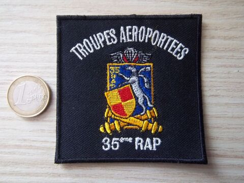 écusson 35 éme régiment artillerie parachutiste  insigne 9 Valognes (50)