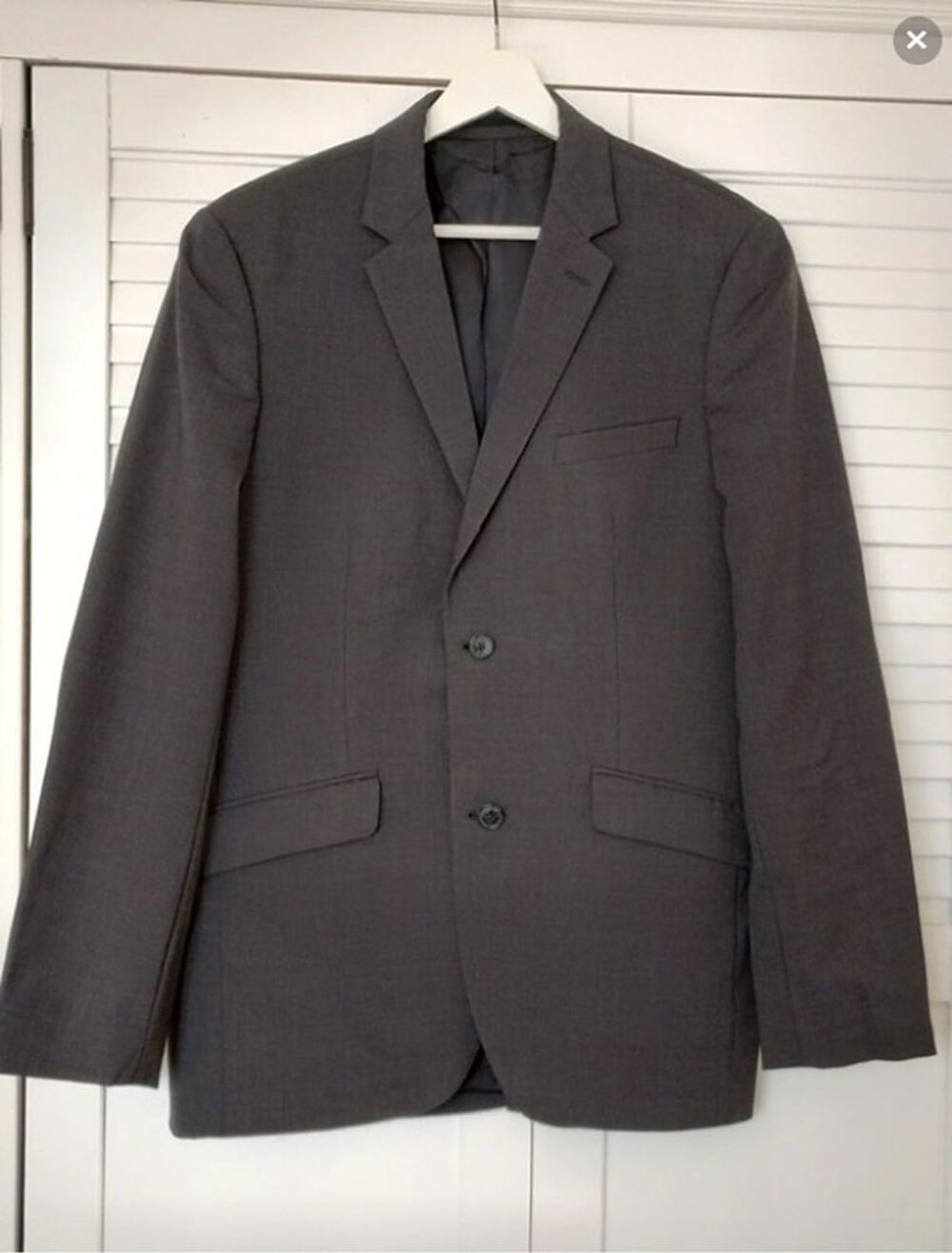 Ensemble de Costume Gris - Brice - 96 % Laine &amp; 4% Lycra Vêtements