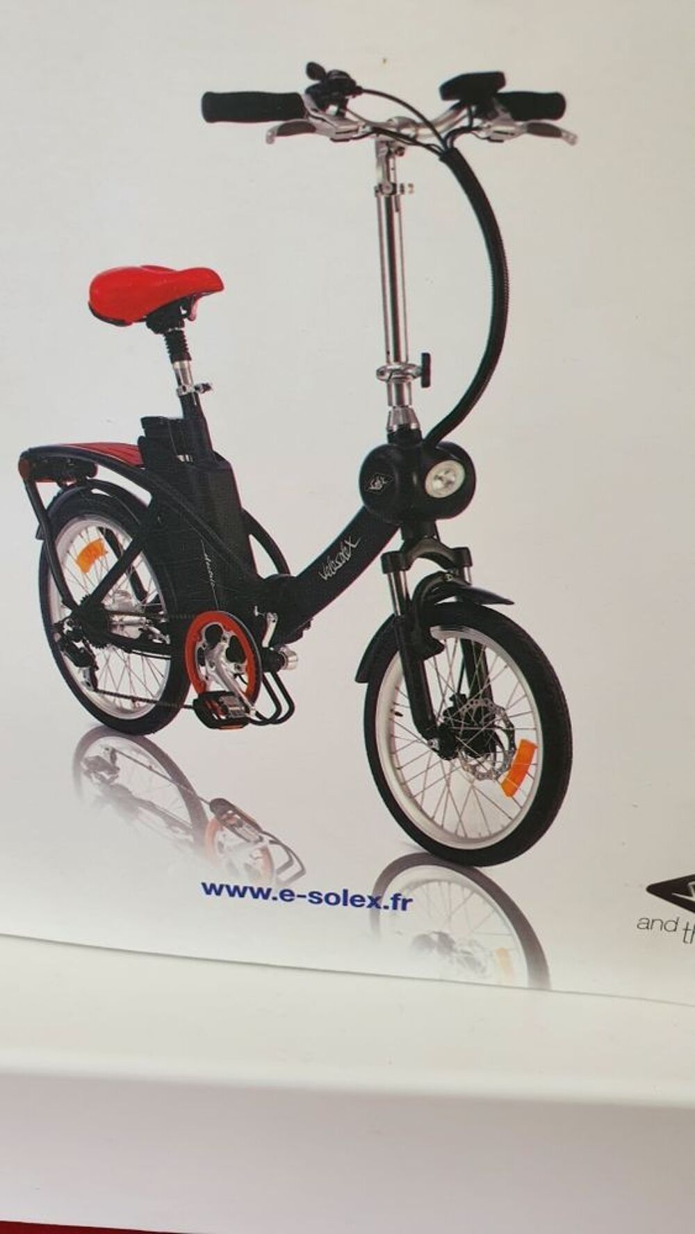 v&eacute;lo &eacute;lectrique pliant solex Vélos