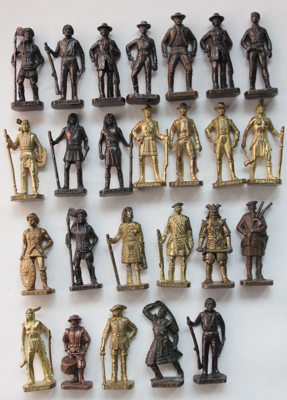 Figurines Kinder m&eacute;tal Jeux / jouets