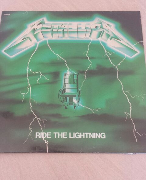 vinyle de Metallica Ride The Lightning pochette verte
0 Miramas (13)