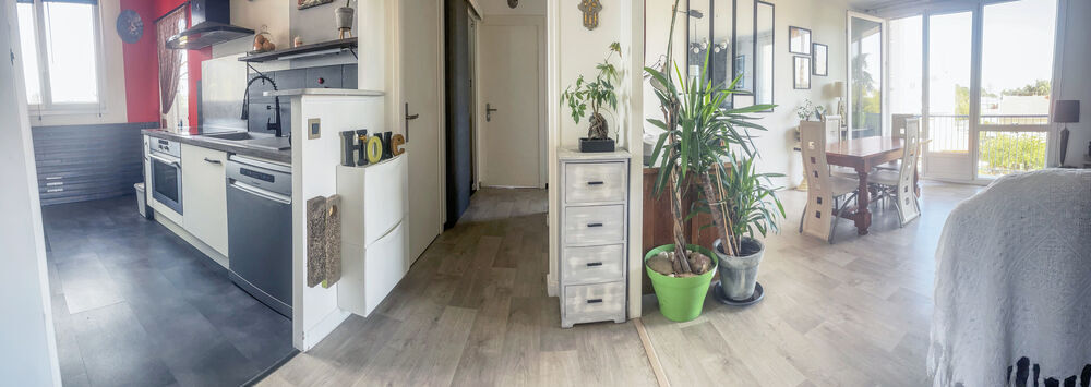 Vente Appartement Nantes Sud-T3 très lumineux-2 balcons-garage fermé-cave Nantes
