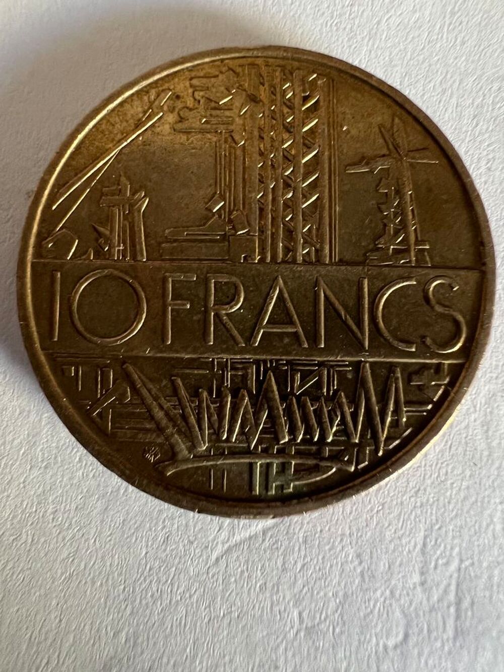 10 Francs 1987 type mathieu. 