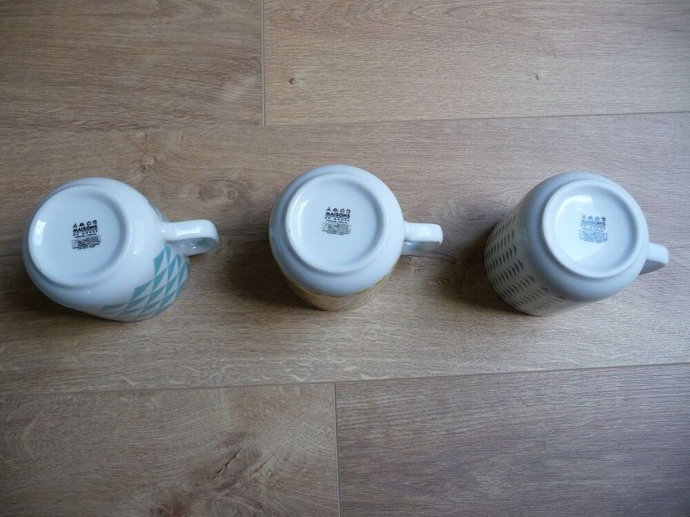 3 grandes tasses mugs esprit scandinave Maisons du Monde- Ne Cuisine