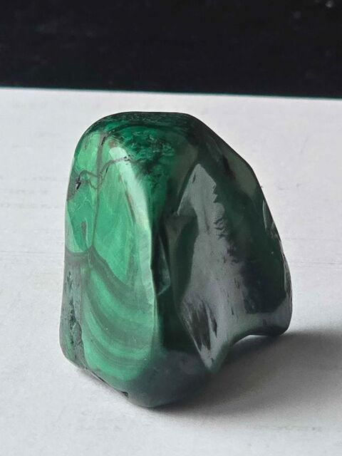 Pierre Malachite Naturelle Polie 53g Katanga RDC-Minéral de Collection 20 Bagneux (92)