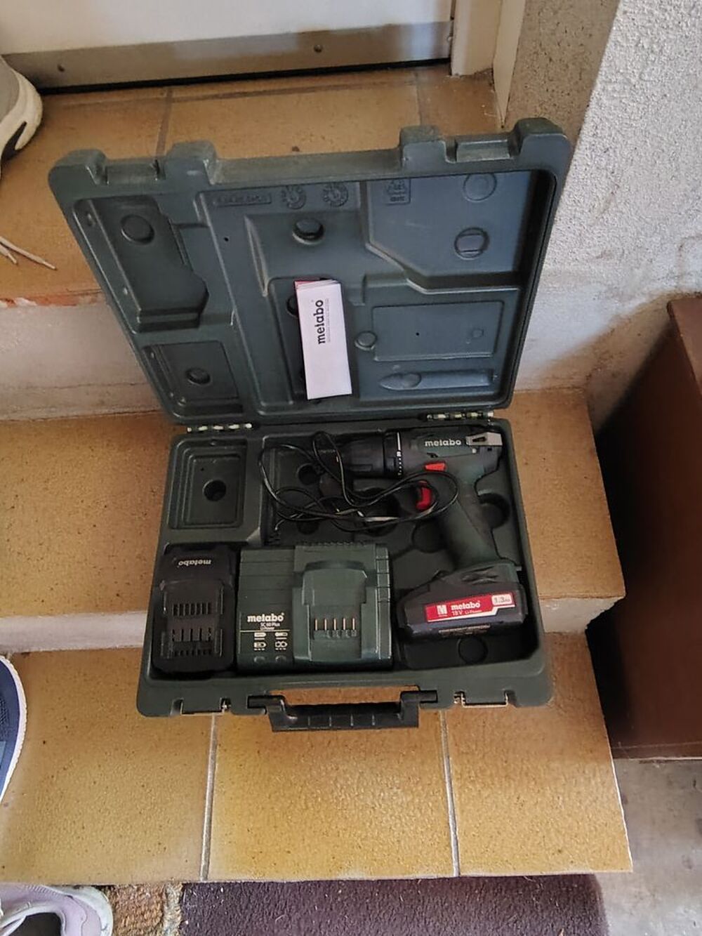 coffret perceuse visseuse METABO Bricolage