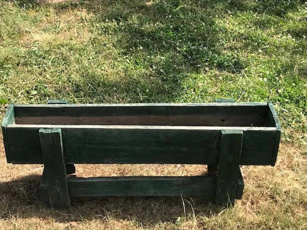 Mangeoire en bois d'autrefois Jardin