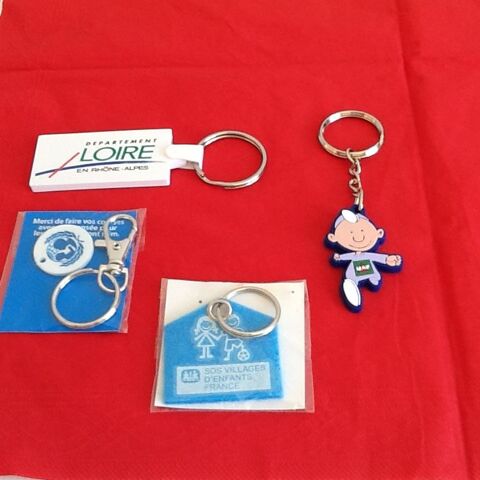 PORTE-CLEFS MAIF - Dt LOIRE - UNICEF - SOS VILLAGE D'ENFANTS 2 Saint-Etienne (42)
