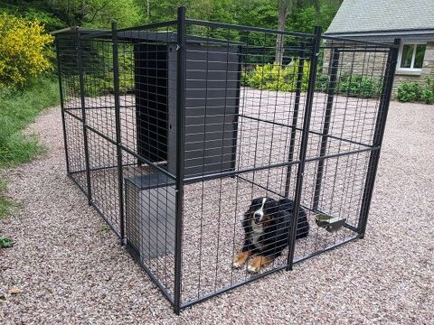 Chenil modulable Envies 6 m2 promo -75% avec distributeurs 4 FOIS SANS FRAIS 35136 Saint-jacques-de-la-lande