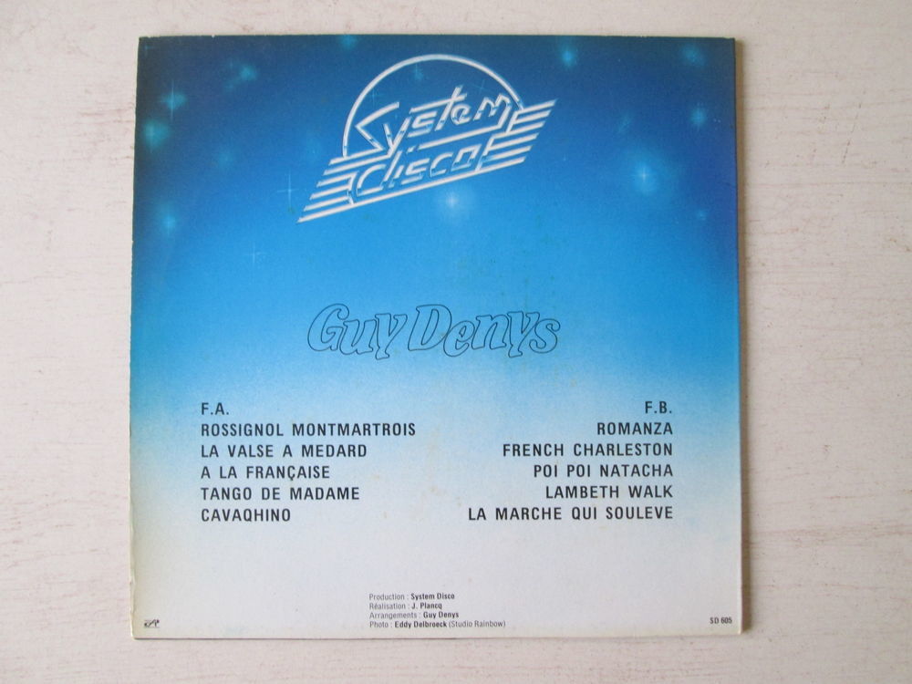 Disques 33 tours Guy Denys CD et vinyles