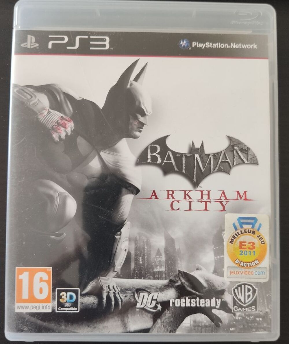Batman Arkham City PS3 Consoles et jeux vidéos