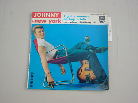 Johnny Hallyday   New York  45 T 1962 30 Saint-Germain-du-Puy (18)