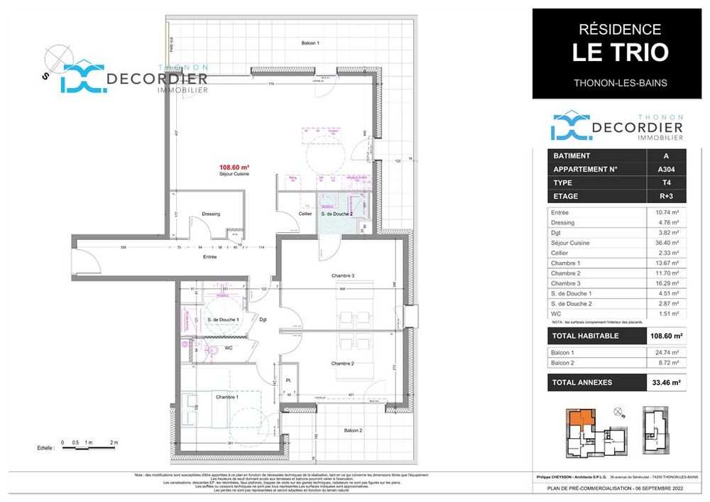 Vente Appartement À VENDRE APPARTEMENT T4 NEUF - THONON Thonon les bains
