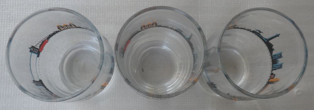 Verres &agrave; eau cocktail d&eacute;cor LONDRES
S&eacute;rie sp&eacute;ciale num&eacute;rot&eacute;e 