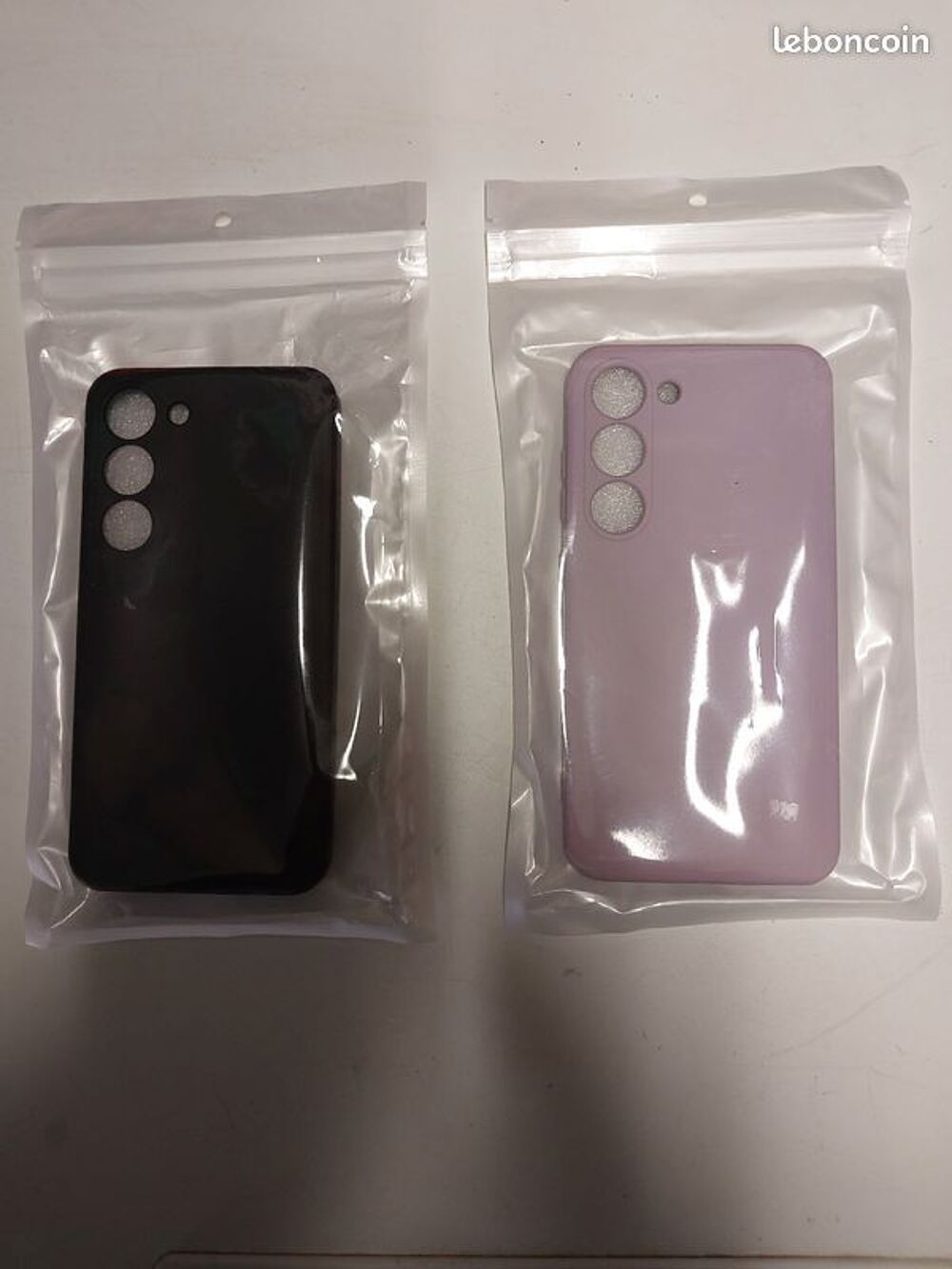 Coques silicone et verres tremp&eacute;s Samsung Galaxy S23 Téléphones et tablettes