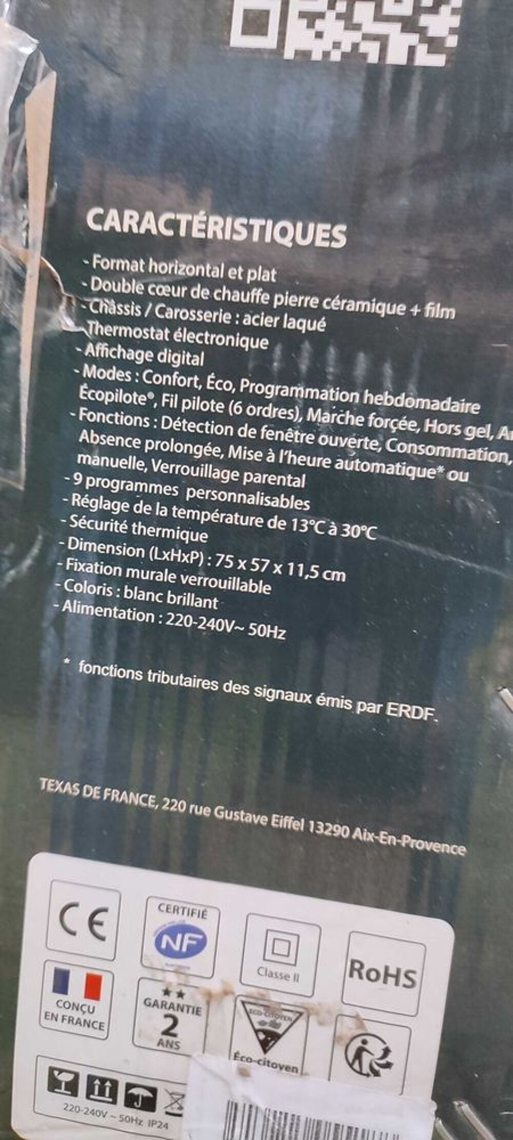 radiateur fixe economique,ceramique. 