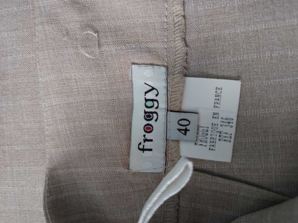 Tailleur veste cr&egrave;me Vêtements