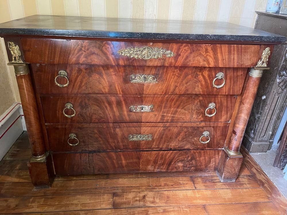 Commode empire avec bronze Meubles