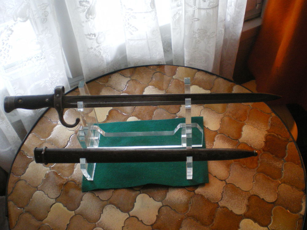 Ba&iuml;onnette fran&ccedil;aise mod&egrave;le 1892 du 2&deg; type. 