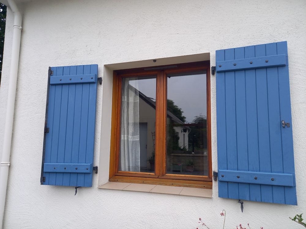 Volets battants bois exotique Bricolage