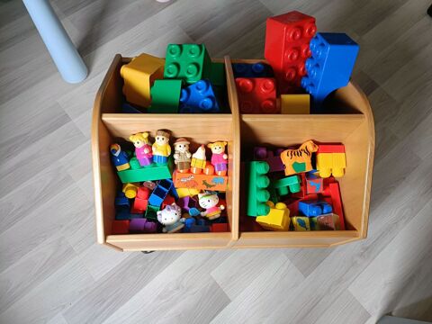 Caisse en bois sur roulettes 40 Lemud (57)