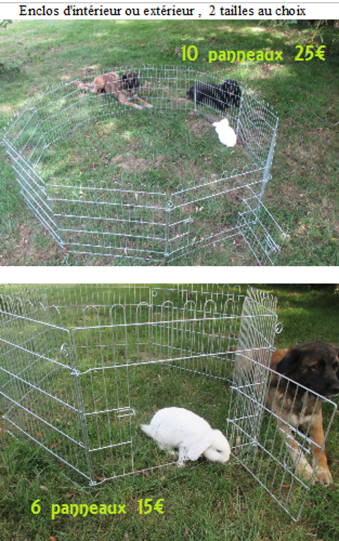 parc pour rongeur ou chiot 15 18340 Levet