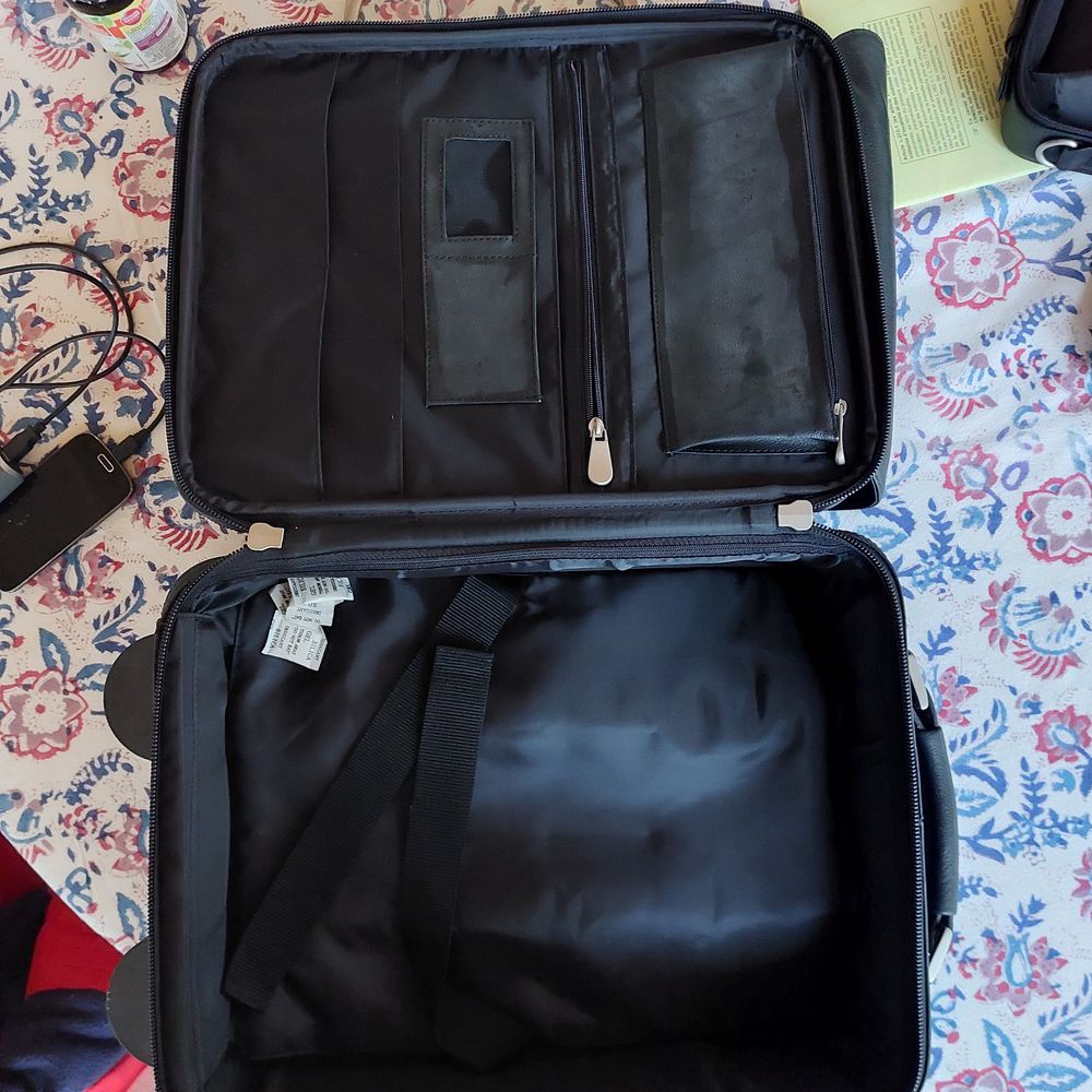 bagage pilote cabine, cuir Maroquinerie
