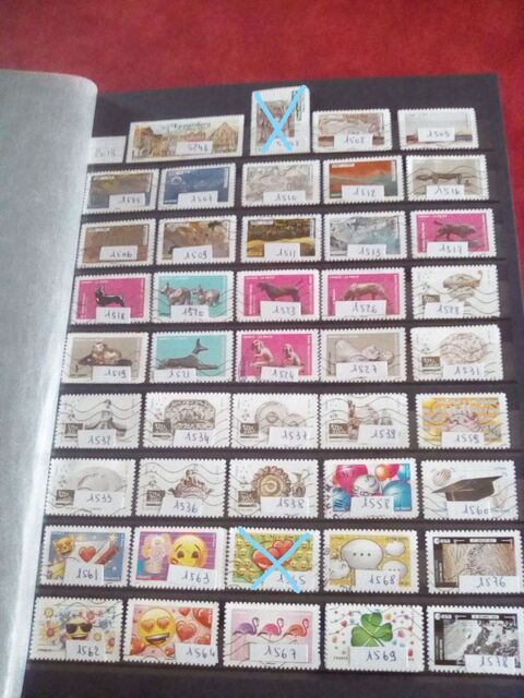 Timbres de France oblitérés 2018 0 Bersée (59)