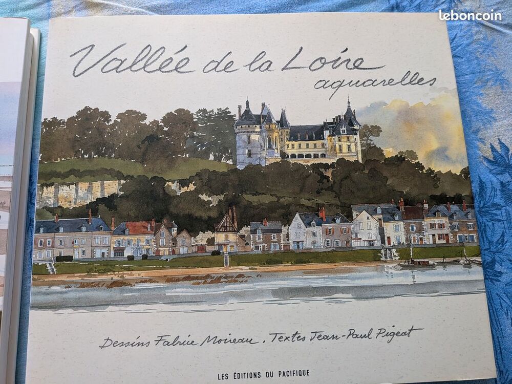 Vall&eacute;e de la Loire ; aquarelles Livres et BD