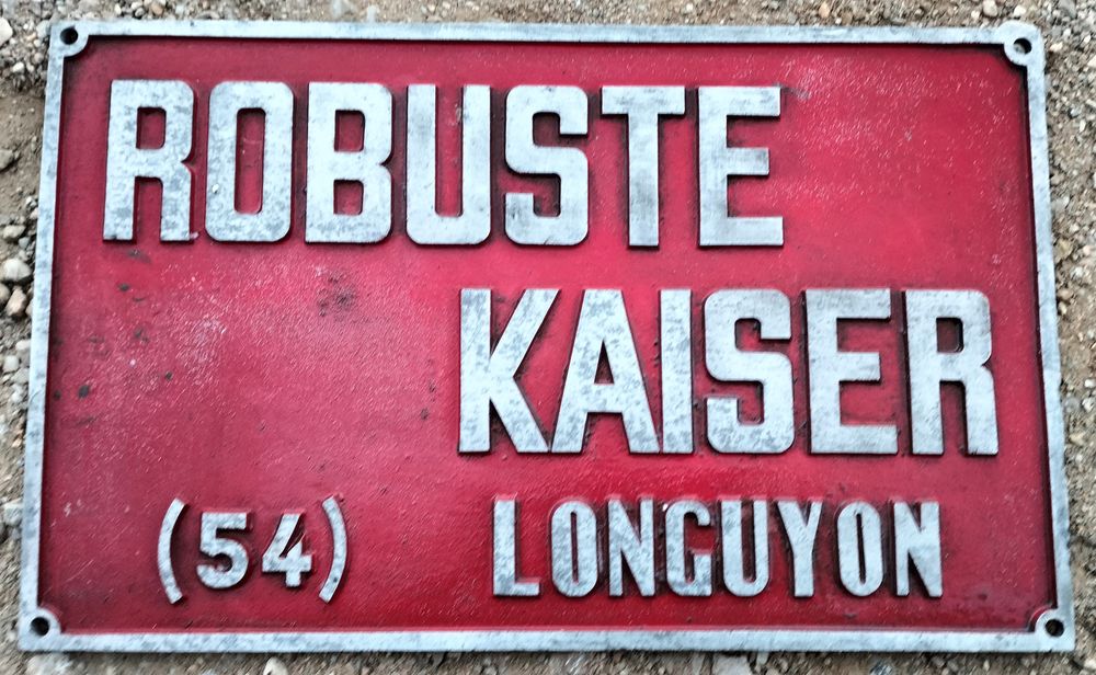 plaque robuste kaiser longuyon 397x245 mm Bricolage