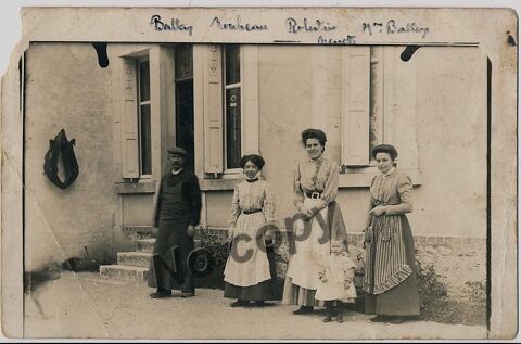 12. CPA PHOTO Famille Balleux  Montfranc (Aveyron) 1 Montfranc (12)