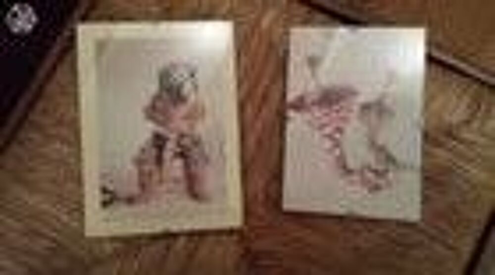 2 sous verres pour photos Décoration