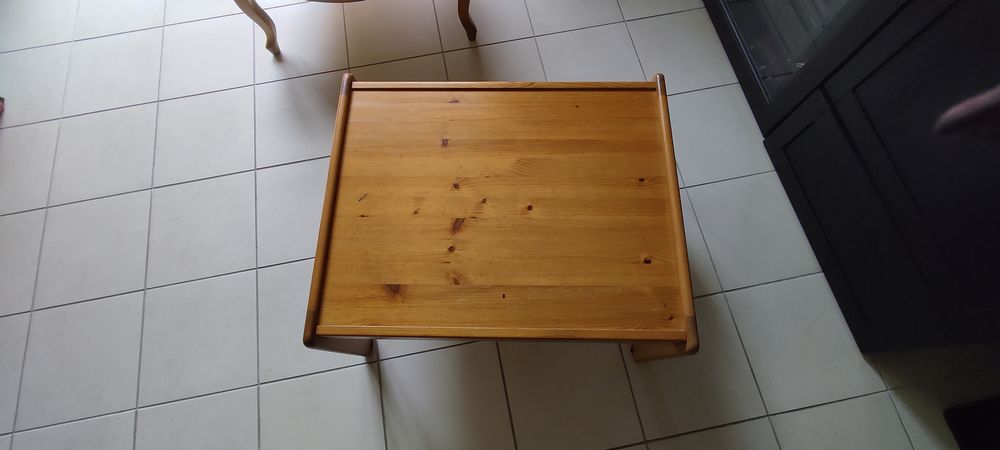 TABLE BASSE IKEA PIN MASSIF VINTAGE Meubles