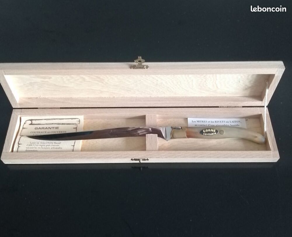 Couteau Laguiole &agrave; foie gras Décoration